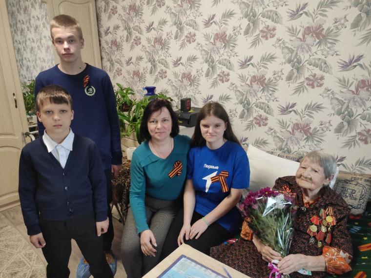 ВИЗИТ К ВЕТЕРАНУ.